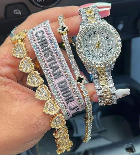 Watch & Bracelet Stack