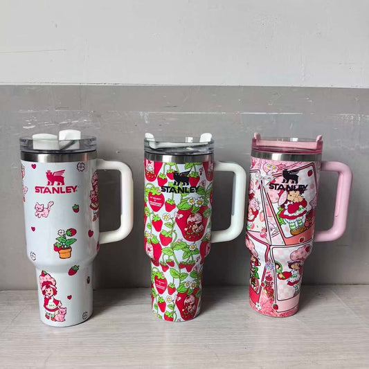 Strawberry 40 oz Tumbler